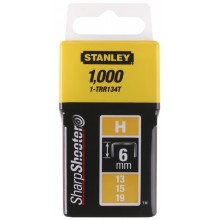 STANLEY 1-TRR134T Spony standardní typ H - 6mm/1/4", 1000ks