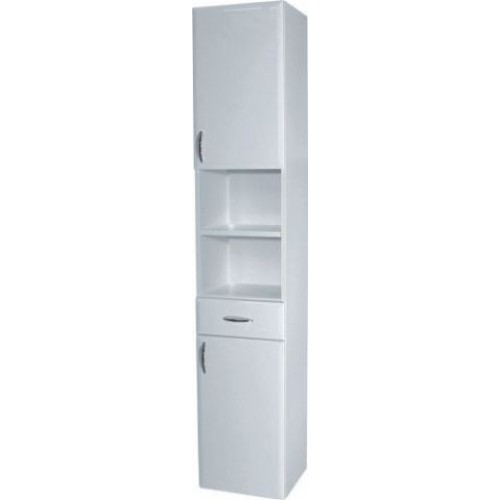 INTEDOOR AZZURRA vysoká koupelnová skříňka závěsná pravá AZSVP35PZ/63