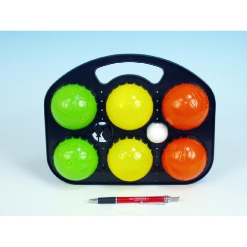 Petanque koule plast 6ks v sáčku Petanque koule plast 6ks v sáčku