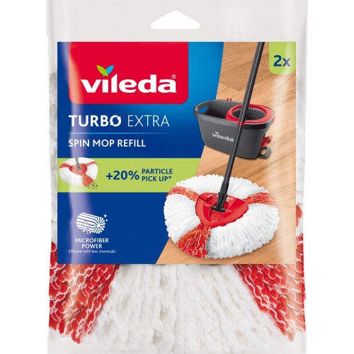 VILEDA TURBO Extra náhrada, 2ks 166142 VILEDA TURBO Extra náhrada, 2ks 166142
