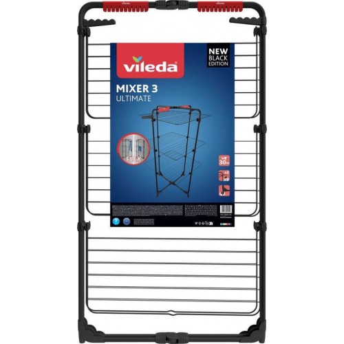 VILEDA Mixer 3 černý sušák na prádlo 30 m 174078 VILEDA Mixer 3 černý sušák na prádlo 30 m 174078