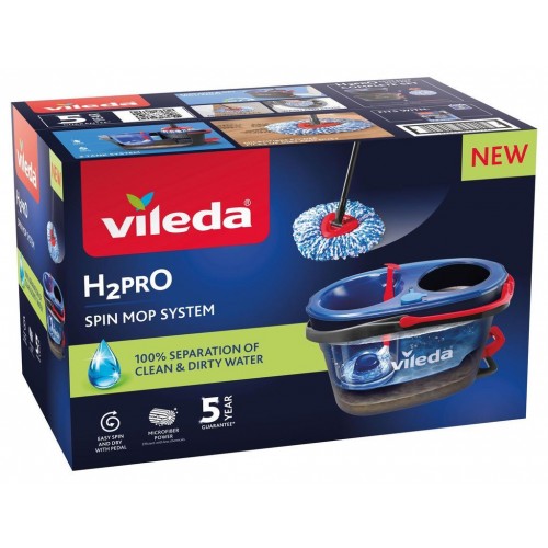 VILEDA H2Pro Třásňový rotační mop 178332 VILEDA H2Pro Třásňový rotační mop 178332