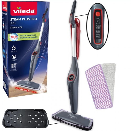 VILEDA STEAM PLUS XXL PRO Parní mop 180835