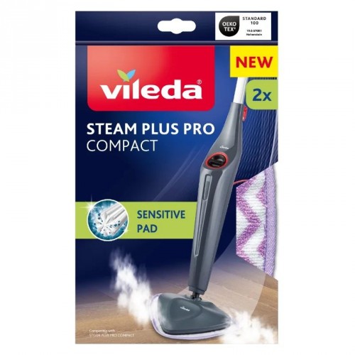 VILEDA STEAM PLUS PRO Sensitive náhrada 2ks 180855 VILEDA STEAM PLUS PRO Sensitive náhrada 2ks 180855