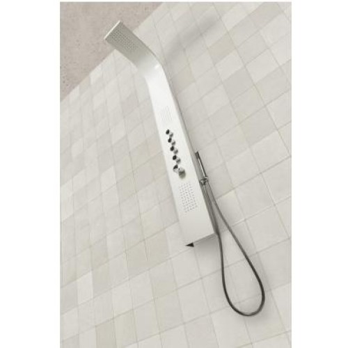 TEIKO Pontos nástěnný sprchový panel, bílá V261162N90T04001