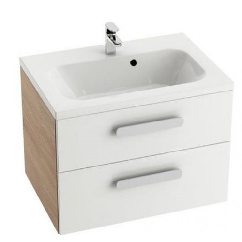 RAVAK Chrome II SD 800 skříňka pod umyvadlo, cappucino/bílá 80cm - X00000092 RAVAK Chrome II SD 800 skříňka pod umyvadlo, cappucino/bílá 80cm - X00000092