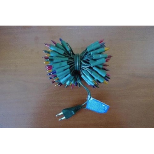 Vánoční osvětlení - ŽÁROVKOVÉ- vnitřní - BAREVNÉ 100 ks VS19