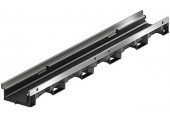 ACO XtraDrain X100S Plochý žlab 1 m bez spádu dna, H=7,5 cm, pozink. hrana 11104