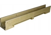 ACO Drain N100-9 žlab 1,0 m, H=17/17,5 cm, se spádem dna 0,5% 405109