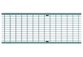 ACO Drainlock V/X150 - C250, mřížkový rošt Q+ 0,5 m, pozinkovaná ocel 133606