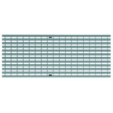 ACO Drainlock V/X200 - B125, rošt s podélnými U-profily 1,0 m, pozink. ocel 133629