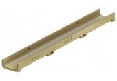 ACO Euroline mini žlab 1 m, H=5,5 cm, bez roštu 810000