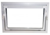 BAZAR ACO sklepní celoplastové okno s IZO sklem 100 x 60 cm bílá ROZBALENO!!