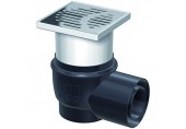 ACO EasyFlow Podlahová vpusť 150 x 150mm sklon 1,5° DN70 / DN 100 2700.05.77