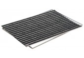 ACO Self Vario Indoor Rohožka 75 x 50 cm, AL profil, výplň plsť - antracit 37255