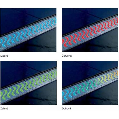 ACO ShowerDrain E Lightline osvětlení pro sprchové žlaby, bílá 9010.89.1