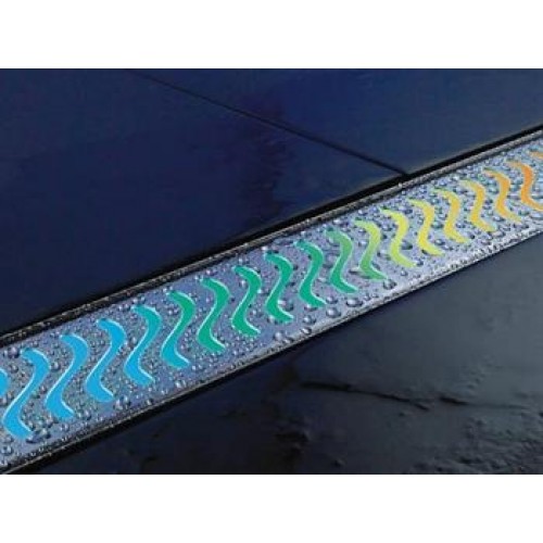 ACO ShowerDrain E Lightline osvětlení pro sprchové žlaby, duhová 9010.89.08