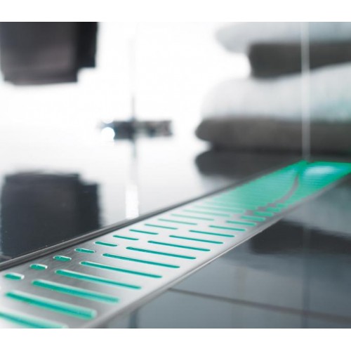ACO ShowerDrain E Lightline osvětlení pro sprchové žlaby, zelená 9010.89.03