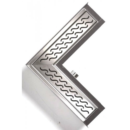 ACO ShowerDrain E designový rošt rohový, Hawaii 9010.56.20 ACO ShowerDrain E designový rošt rohový, Hawaii 9010.56.20