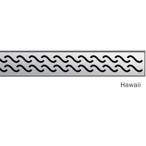 ACO ShowerDrain E designový rošt 1200 mm, Hawaii 9010.56.02