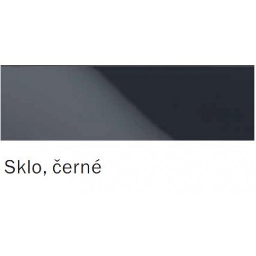 ACO ShowerDrain E odtokový rošt 900 mm, design sklo, černé 9010.56.69