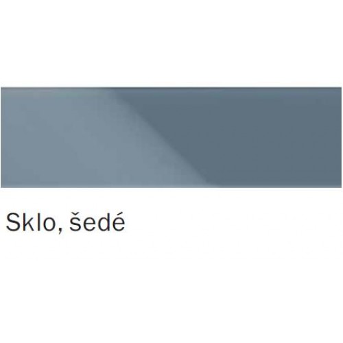 ACO ShowerDrain E odtokový rošt 900 mm, design sklo, šedé 9010.56.79