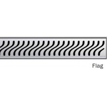 ACO ShowerDrain E odtokový rošt 900 mm, design Flag 0153.73.71