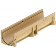 ACO Euroline 2.0 Žlab 0,5 m, H=9,7 cm, bez roštu 3003691