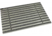 ACO Self Vario 2.0 Rips rohož 60 x 40 cm, plsť - světle šedá, AL 3008436