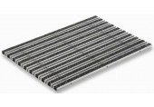 ACO Self Vario 2.0 Rips rohož 75 x 50 cm, plsť - antracit + liniový kartáč, AL 3008442