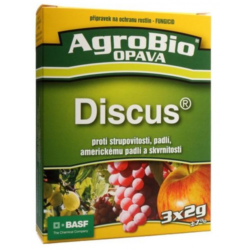 AgroBio DISCUS proti strupovitosti a padlí jabloní 3x2 g