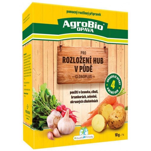 AgroBio CLONOPLUS pro rozložení hub v půdě 10 g