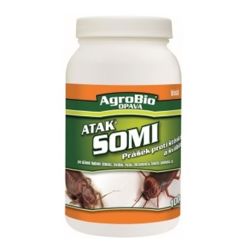 AgroBio ATAK Somi proti štěnicím a švábům, 100 g 002144