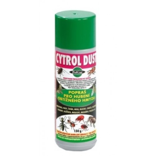 AgroBio CYTROL DUST 150 g - k hubení mravenců, vos, štěnic, klíšťat 001093