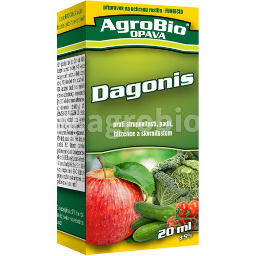 AgroBio DAGONIS Fungicidní přípravek k ochraně ovoce a zeleniny, 20ml 003294