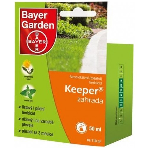 Bayer Garden KEEPER Zahrada 50 ml herbicid pro hubení plevelů, 004111