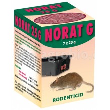 AgroBio NORAT Granule pro hubení myší, potkanů a krys, 140 g 008067