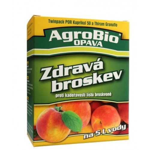 AgroBio Zdravá broskev - souprava 2x30 g + 1x15 g 003231