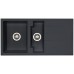 ALVEUS Cubo 70 dřez Algranit, 980 x 500 mm, carbon 1054767
