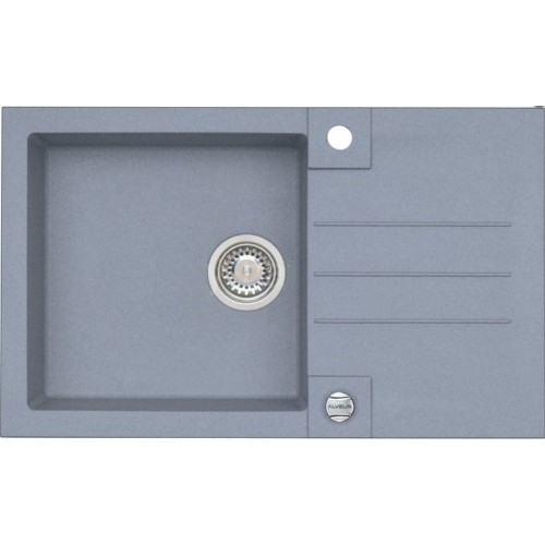 ALVEUS ROCK 130 kuchyňský dřez, 780x480 mm, granital plus Steel 04
