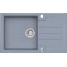 ALVEUS ROCK 130 kuchyňský dřez, 780x480 mm, granital plus Steel 04