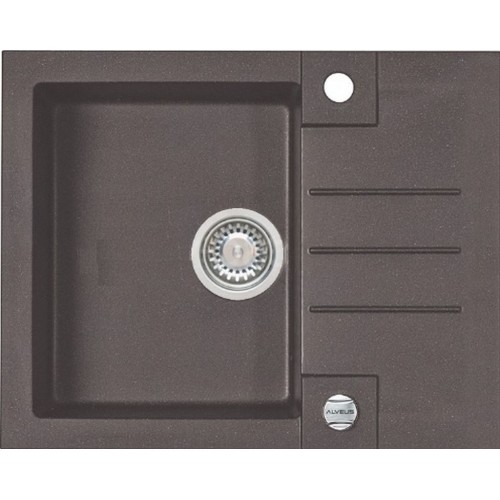 ALVEUS ROCK 30 kuchyňský dřez, 595x475 mm, granital plus Chocolate 03