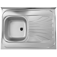 BAZAR ALVEUS CLASSIC 30 N celoplošný dřez nerez, 800 x 600 mm, levý 1009328 POŠKOZENÝ!!