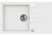 ALVEUS ROCK 130 kuchyňský dřez granitový, 780x480 mm, bílá