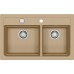 ALVEUS ATROX 50 kuchyňský dřez granitový, 790 x 500 mm, beige 1132000