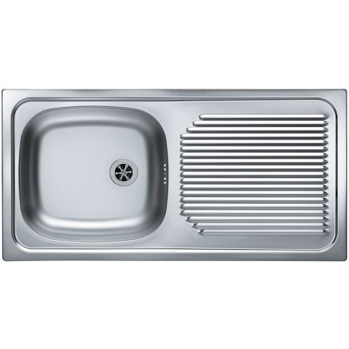 ALVEUS BASIC 60 kuchyňský dřez nerez, 860 x 435 mm, dekor 1009181 ALVEUS BASIC 60 kuchyňský dřez nerez, 860 x 435 mm, dekor 1009181