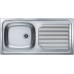 VÝPRODEJ ALVEUS BASIC 60 kuchyňský dřez nerez, 860 x 435 mm, 1008843 POŠKOZENÝ!!