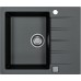 ALVEUS CADIT 10 kuchyňský dřez granitový, 590 x 500 mm, black 1132021