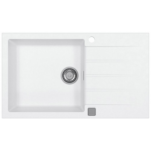 BAZAR ALVEUS CADIT 40 kuchyňský dřez granitový, 860 x 500 mm, white 1132027 ROZBALENO!!