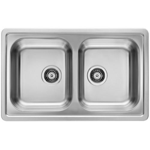 ALVEUS ELEGANT 40 kuchyňský dřez nerez, 810 x 510 mm, satin 1009383